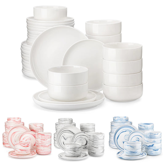 MALACASA Porcelain Dinnerware Sets