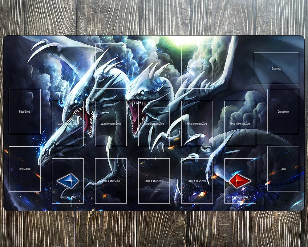 Yu-Gi-Oh Blue-Eyes White Dragon Playmat