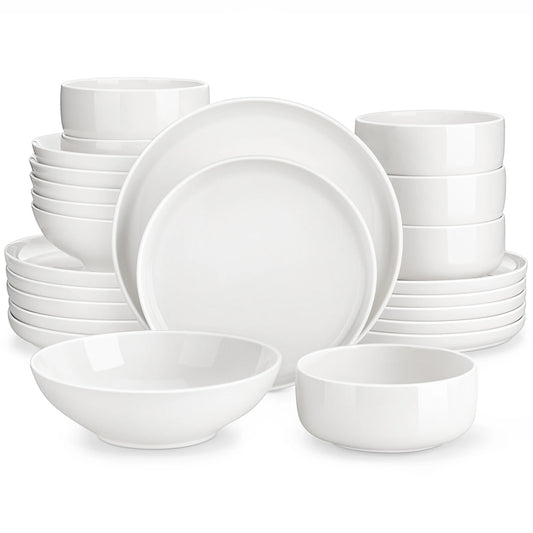 MALACASA Porcelain Dinnerware Sets